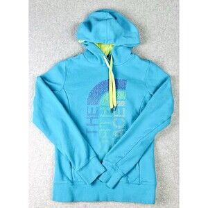 The North Face Sweater Womens XS Blue Trivert Logo Hoody Hoodie TNF Urban Active